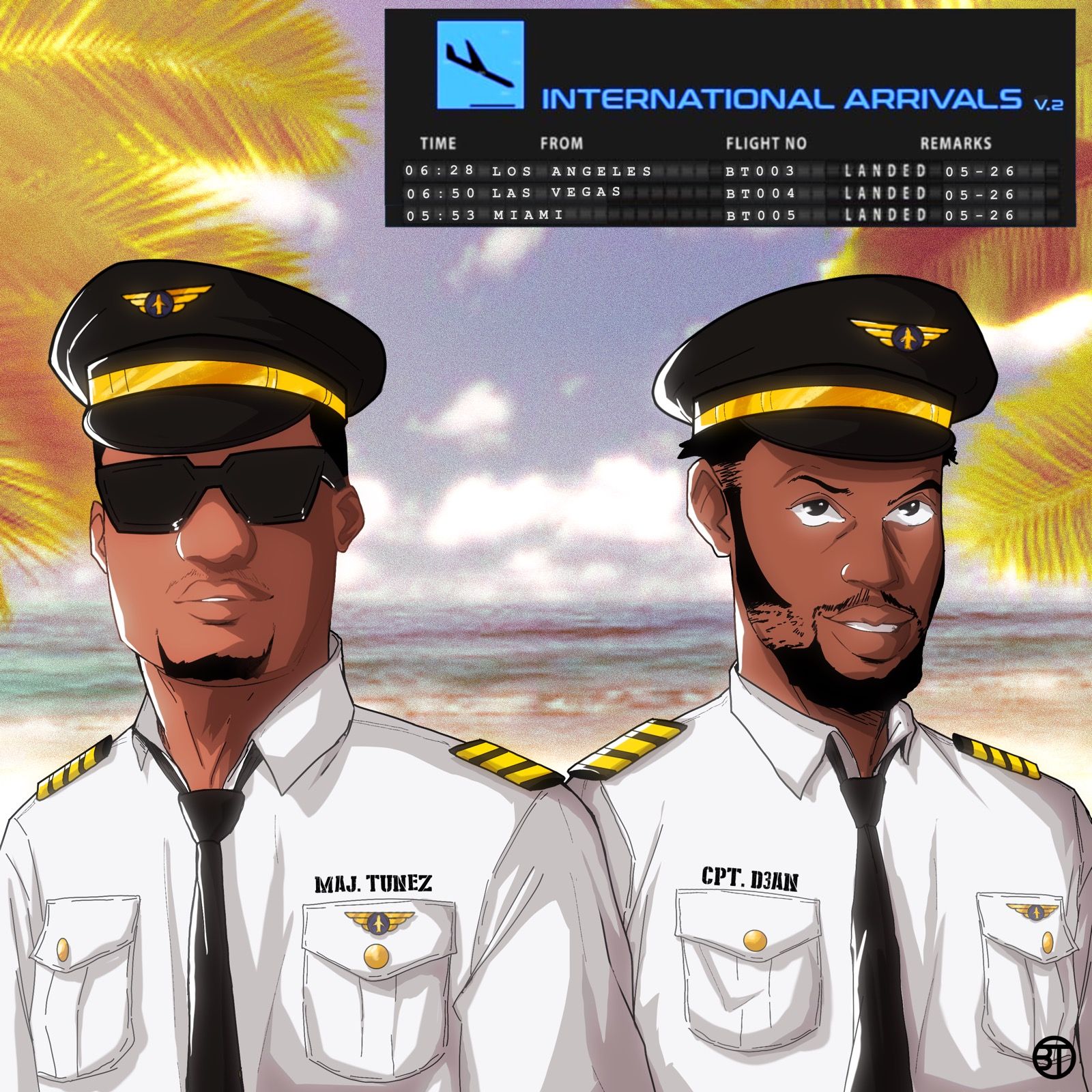 EP: D3AN & DJ Tunez - International Arrivals Vol. 2 (Full Album)